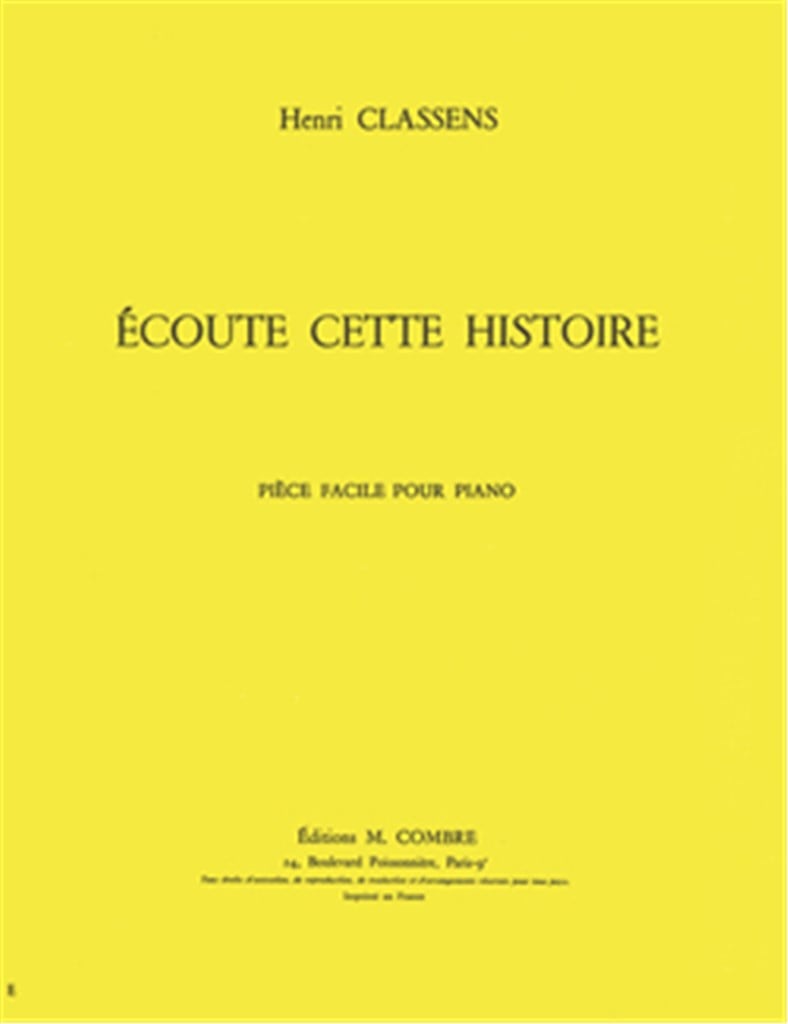 Ecoute cette histoire